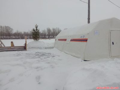 палатки на крещение в Салавате МЧС