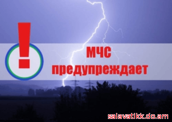 Оперативное предупреждение на 25.06.2019